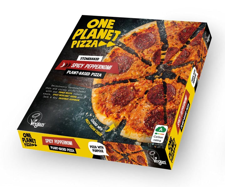 One Pizza Plantbased Spicy Peppernoni 302g (GST Inc) (6