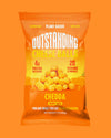 Outstanding Foods Cheese Balls 85g - Chedda Flavour (6) (GST Inc)