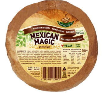 Funky Pies 260g - Mexican Magic Pie (GST Inc) (12) – Ethical Food ...
