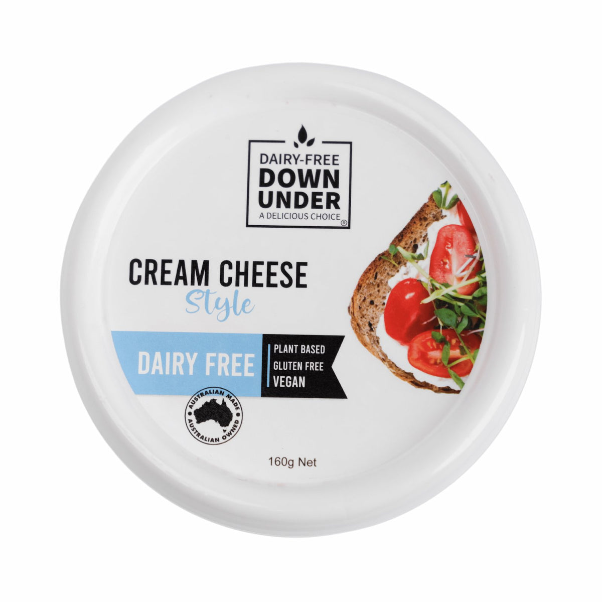 DFDU Plant-Based Cream Cheese 160g (6) – Ethical Food Distributors