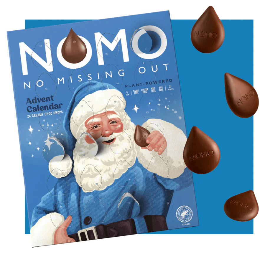 NOMO Advent Calendar Creamy Choc Drops