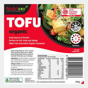 Nutrisoy Organic Tofu 350g (12)