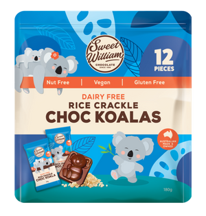 Sweet William Rice Crackle Choc Koalas 12 pcs Minibar Multipack 180g (8)
